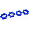 discontinued Blue 17mm lock nut (4) photo