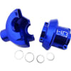 CNC Aluminum Outer Diff Case Blue Revo photo