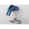 Blue Aluminum Throttle Linkage Set photo