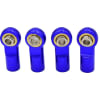 Blue 7075 Aluminum Push Rod Ends (4) photo