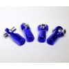 discontinued Blue 7075 Aluminum Tie Rod Ends (4) photo