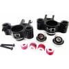 Aluminum Axle Carriers W/ Bearings & Carbon Arms (Black) - Tra photo