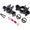 Aluminum Axle Carriers W/ Bearings & Carbon Arms (Black) - Tra photo