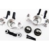 Aluminum Axle Carriers W/ Bearings & Carbon Arms (Silver) - Tra photo