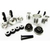 Aluminum Axle Carriers W/ Bearings & Carbon Arms (Silver) - Tra photo