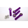 discontinued Purple 7075 Aluminum Tie Rod Ends (4) photo