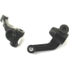 Black Alum. Steering Arm SC10 photo