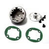 Hard Anodized Aluminum Differential Gear and Cover B4/T4/SC10 photo