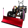 Red Aluminum Snow Plow Kit Axial Scx10 Scx10 Ii photo