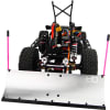 Silver Aluminum Snow Plow Kit Axial Scx10 Scx10 Ii photo