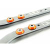 Black & Orange Steel Chassis Frame Rails Axial Scx10 Scx10 Ii photo