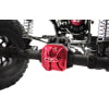 Aluminum Ar44 Axle Diff Covers (Red) - Axial Scx 2 photo