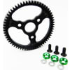 Steel Spur Gear (62T 0.8 Mod)(Green) - TRA photo