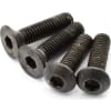 M3x10mm (BHCS/FLCS) Button & Flat Head Cap Screws (2/ea) photo