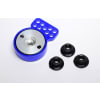 Medium Duty Aluminum Servo Saver (Blue) photo