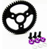 Steel Spur Gear (55t 0.8 Mod)(Purple) - TRA photo