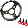 Steel Spur Gear (57t 0.8 Mod)(Red) - TRA photo