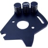 Black Aluminum Heat Sink Motor Plate photo