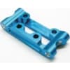 Losi Mini-T 1.0 Blue Aluminum Front Arm Mount photo