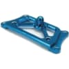 Losi Mini-T 1.0 Blue Aluminum Servo Upper Lock Plate photo