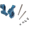 Losi Mini-T 1.0 Blue Aluminum Front Steering C-Hubs photo