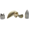 42x60mm Brass Prop Set SS Bullet Nut Drive Dog Tra M41/Spartan photo