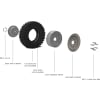 1.9 Sr03 Beadlock Wheels Uncoated Steel 2 photo