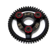 Steel Spur Gear (52t 32p)(Red) - TRA photo