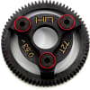 Hardened Steel Spur Gear (72t 48p)(Red) - TRA photo