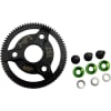 Hardened Steel Spur Gear (75t 48p)(Green) - TRA photo