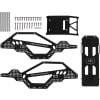 Aluminum Rock Racer Conversion Chassis (black) - SCX24 photo