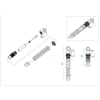 Aluminum Threaded Tele shock Scx24 photo