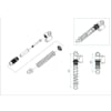 3 Sections Telescopic shock Scx24	 photo