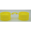 Rear Buggy Wheels: Tt-02b Fluorescent Yellow (2 Pieces) photo