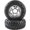 RC Rock Block Tires - w/2-Piece Mesh Wheels (CC01) photo