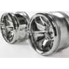 RC GF-01 10-Spoke Wheels - Chrome Plated photo