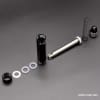 Black Internal Spring Air Shocks 120mm photo