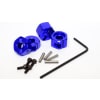 Blue Aluminum 12mm Wheel Hex TRA 2WD photo