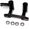 Aluminum/CF Steering Bellcranks and Draglink - Tra Ban Rus 2WD S photo