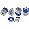 Aluminum +6mm 17mm Hubs Hex Serrated Nuts TRA Mt photo