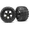 All-Star Black Chrome wheels w/ Talon Tires 2 Front:SVXL photo