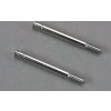 Shock shafts, steel, chrome finish (32mm) (2) photo