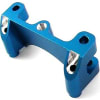 TRA Revo Blue Aluminum Front Shock Mount photo