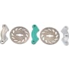 Silver Titanium Twin Disc Brake Kit TRA Revo Slayer photo