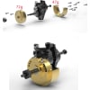 Heavy 47g Modular Brass Inner steering Weight for TRXf21he photo