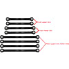 Aluminum Link Set for 6.10 (155mm) TRX4-M photo