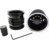 Black Aluminum 1/14 Tamiya Tractor Rear Wheels photo