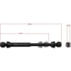 Hardened Universal Shaft for Tamiya Cr01 photo