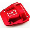 CNC 6061 Aluminum Diff Covers Red Ascender Series photo