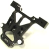 black Aluminum Rear Body post mount base photo